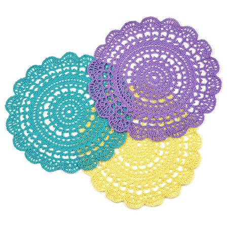 First Timer Doily Crochet Pattern by Crochet Spot Patterns