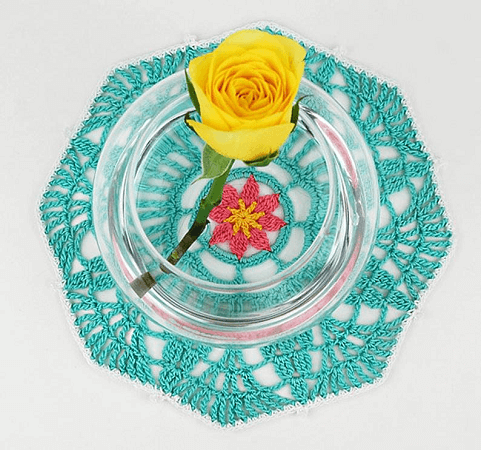 Follow Me Doily Crochet Pattern by Dada's Place