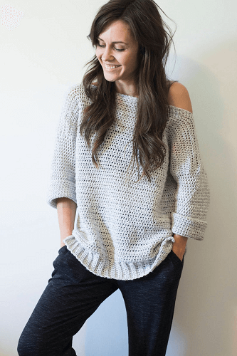 Homebody Crochet Pullover Pattern by Megmade With Love