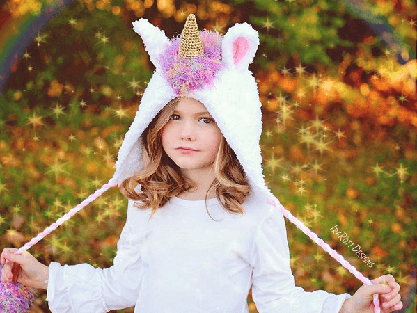 Stardust The Unicorn Hat Crochet Pattern by Ira Rott Patterns