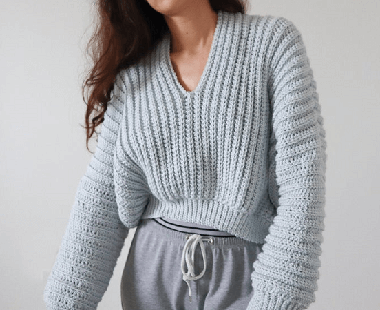 open back crochet sweater pattern