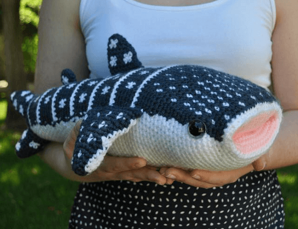Whitney, The Whale Shark Crochet Pattern by The Kotton Kaboodle