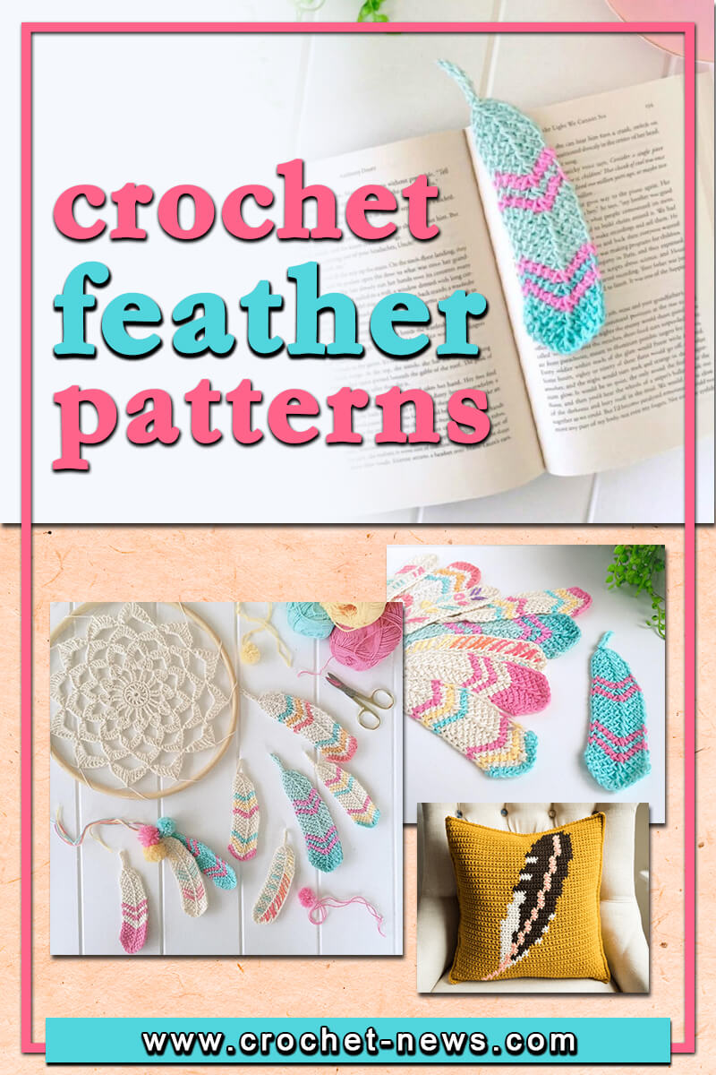 13 Crochet Feather Patterns Crochet News