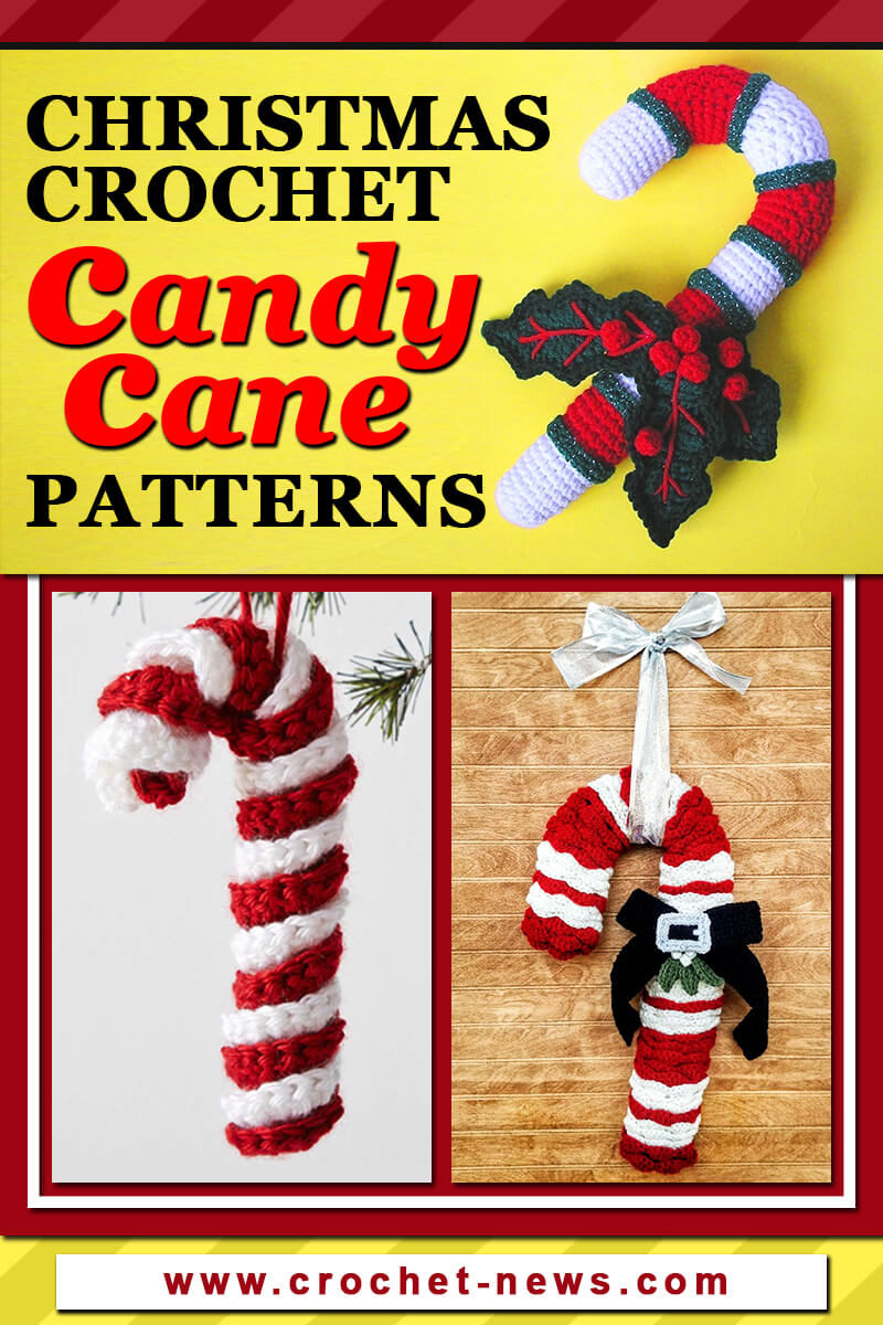 27 Christmas Crochet Candy Cane Patterns Crochet News