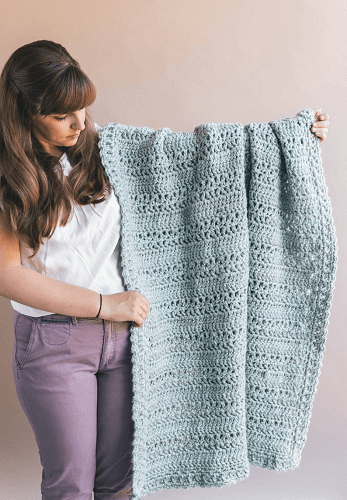 Crochet Fireside Afghan Pattern by Sewrella