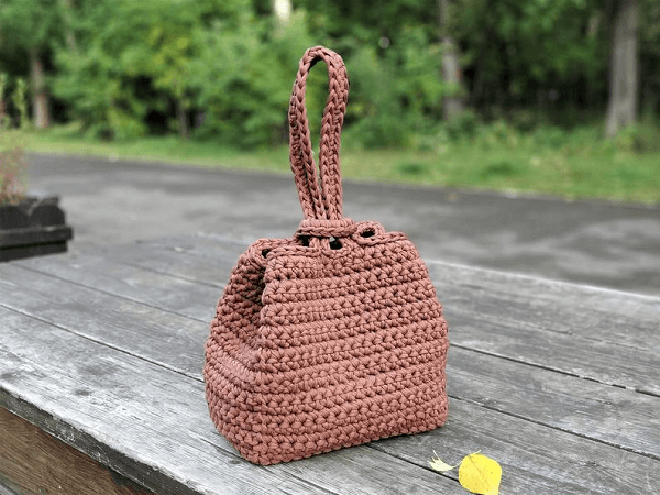 Crochet purse design new arrivals