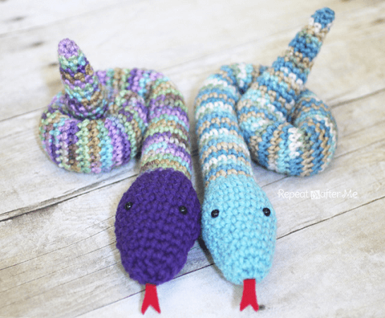 12 Crochet Snake Patterns Crochet News