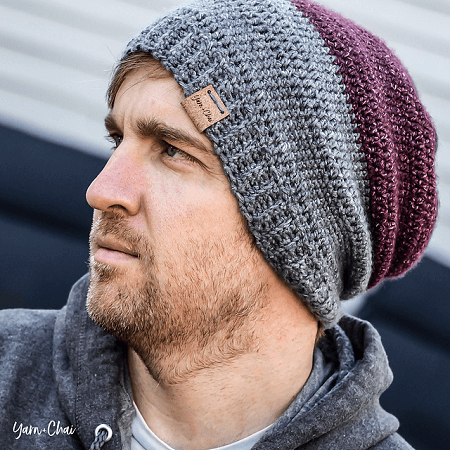 Hyland Men's Hat Crochet Pattern by Yarn And Chai