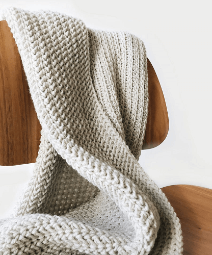 Kenscoff Throw Crochet Pattern by De Brosse NYC