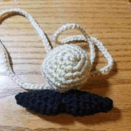 Mustache Crochet Nose Warmer Free  Pattern by Hooked By Kati