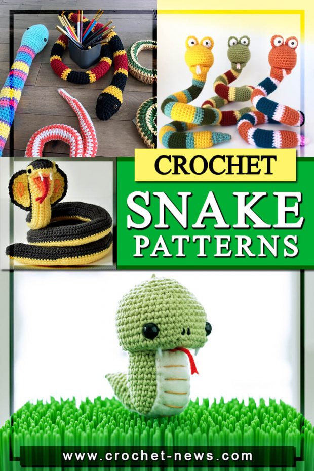 crochet snake patterns