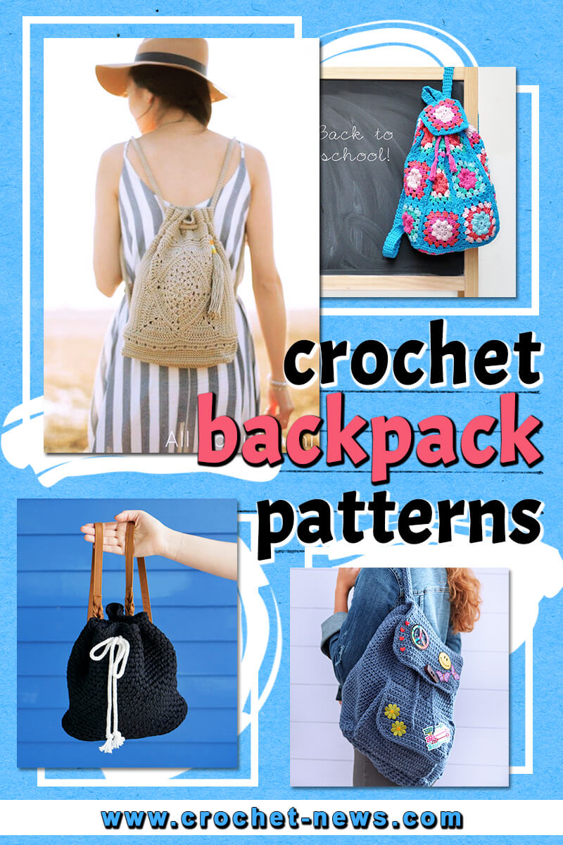 24 Crochet Backpack Patterns - Crochet News