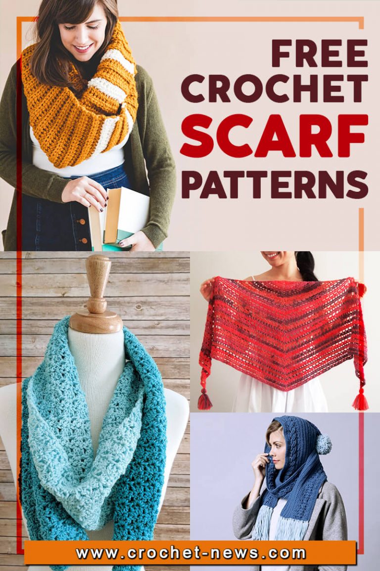 27 Free Crochet Scarf Patterns - Crochet News