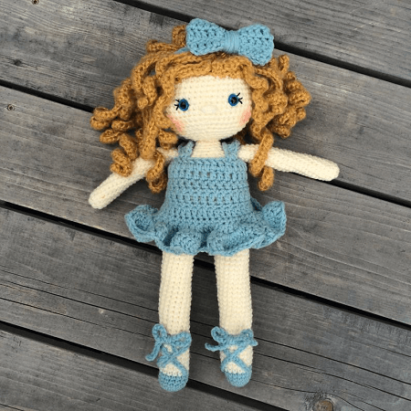 Amigurumi Doll Pattern by The Friendly Red Fox