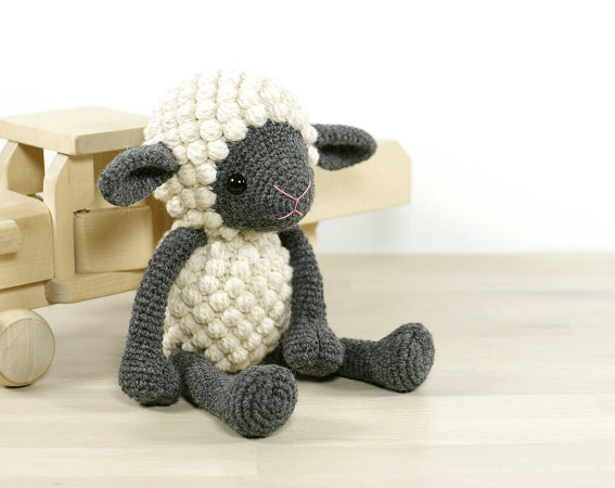 Amigurumi Crochet Sheep Pattern by Kristi Tullus