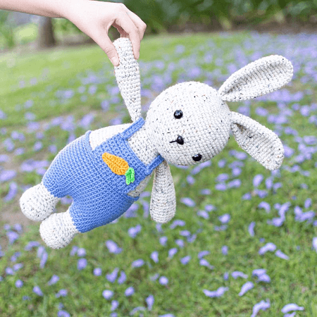 Chester, The Friendly Rabbit Amigurumi Pattern by Bunnies And Yarn