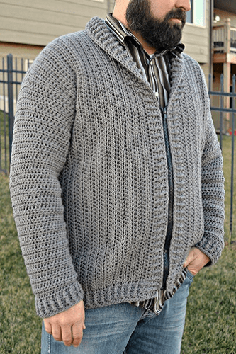 Cozy Coed Cardigan Crochet Pattern by Heart Hook Home