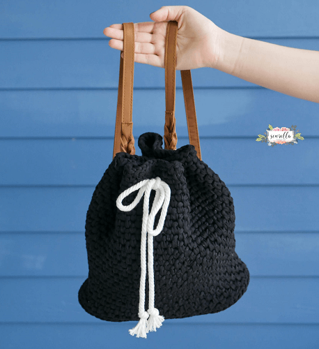 Crochet Daytripper Backpack Pattern by Sewrella