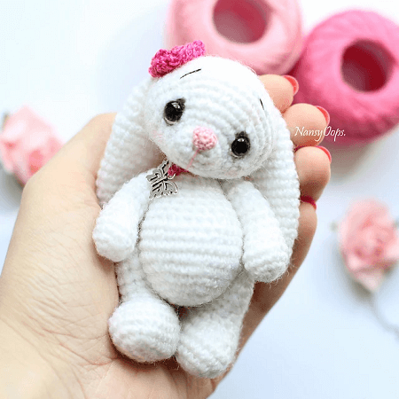 Crochet Little Bunny Pattern by Anastasia Kirs