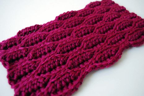 Textured Wave Stitch from B Hooked Crochet