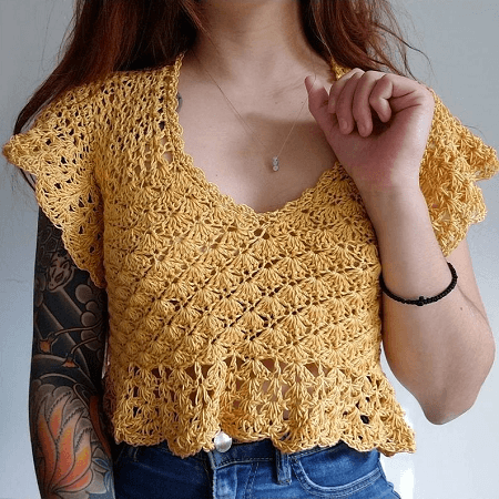 crochet top