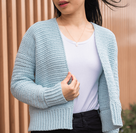 crochet womens cardigan pattern