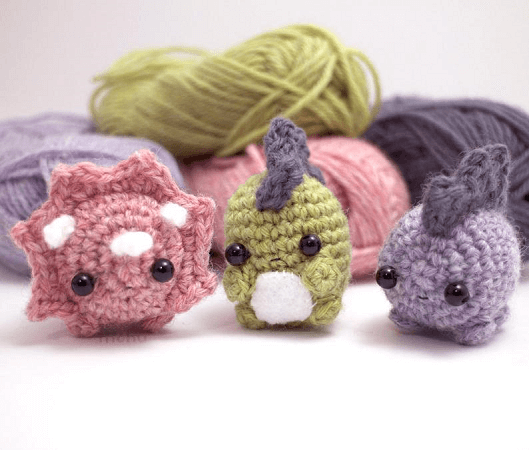 Dinosaurs Crochet Pattern by Mohu Store