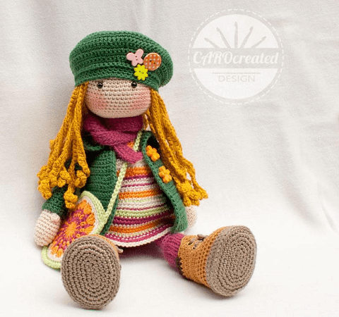 Doll Crochet Pattern by Caro Created