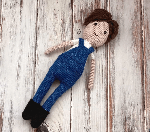 Free Crochet Doll Pattern by Love Life Yarn