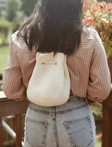 Kiersten Mini Backpack Crochet Pattern by Cosmaudi