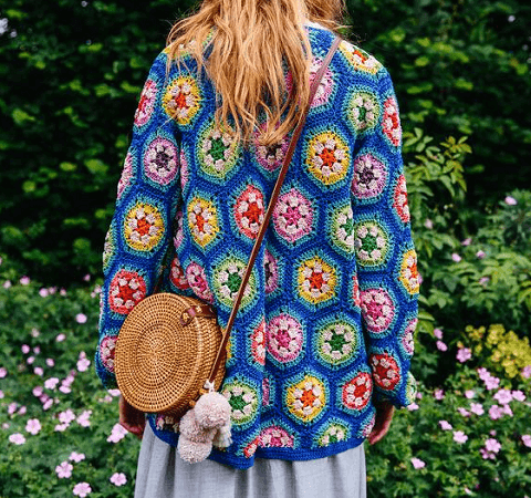 Matisse Hexagon Crochet Pattern by The Missing Yarn