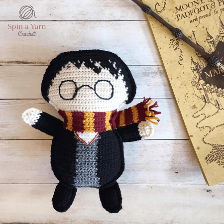 Ragdoll Harry Potter Crochet Pattern by Spin A Yarn Crochet