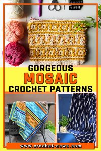 15 Gorgeous Mosaic Crochet Patterns - Crochet News