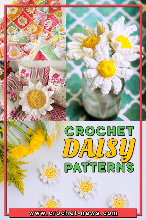crochet daisy patterns