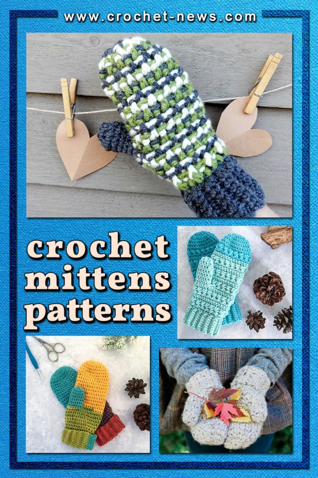 21 Crochet Mittens Patterns - Crochet News