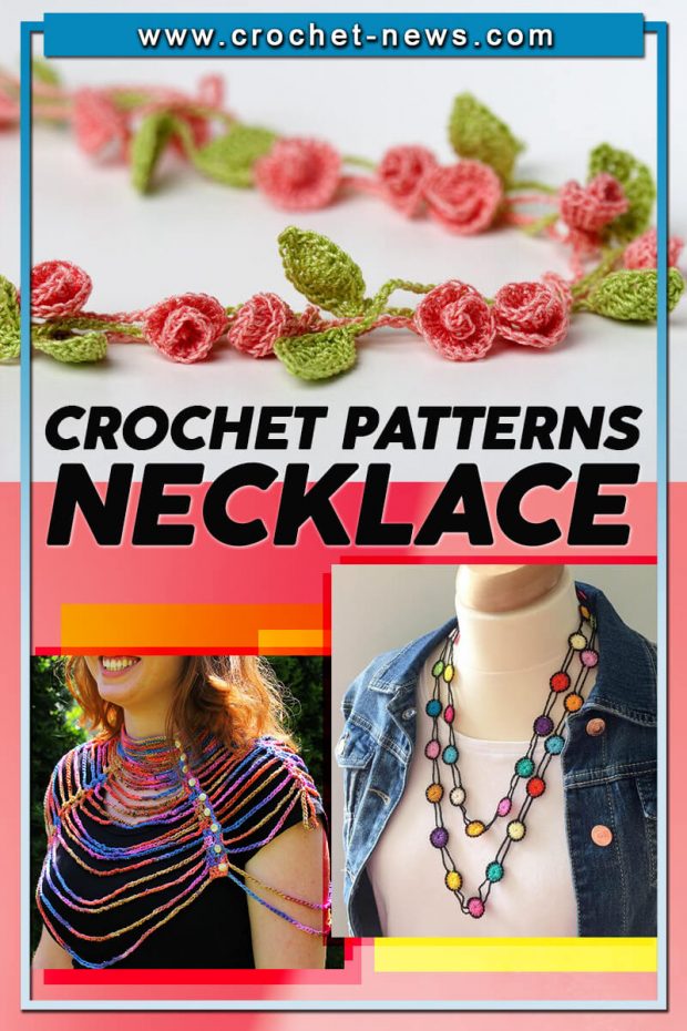 CROCHET NECKLACE PATTERNS