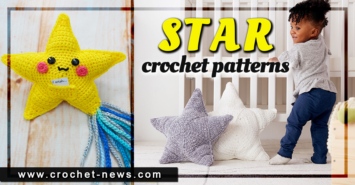 22 Crochet Star Patterns