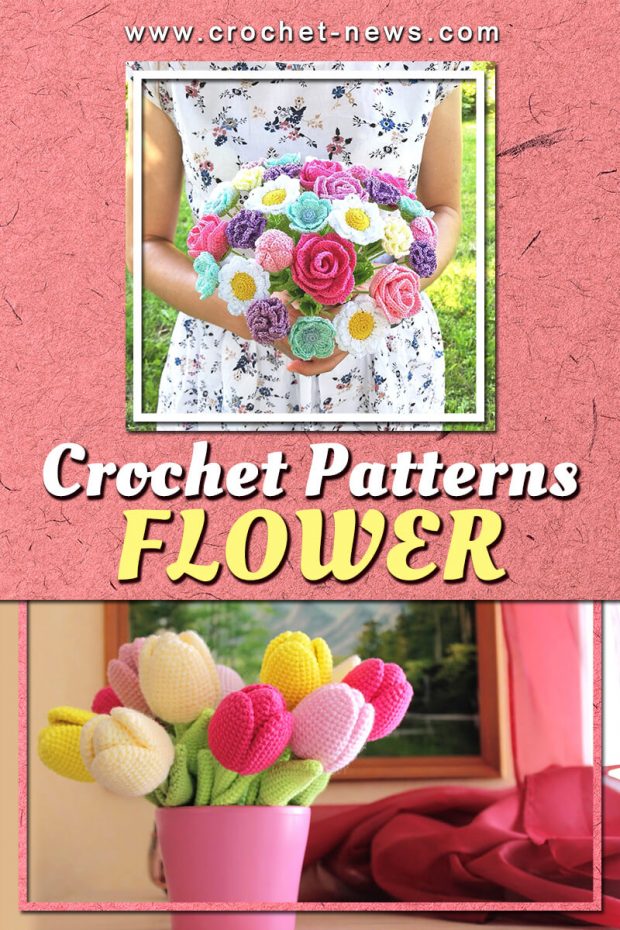 CROCHET FLOWER PATTERNS