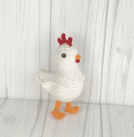 Chicken Crochet Pattern by Amber Craft Store