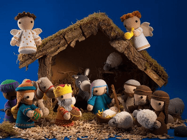 10 Christmas Crochet Nativity Set Patterns - Crochet News