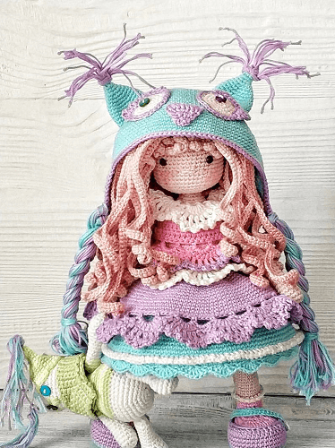 Crochet Ariella Doll Pattern by Embroide Design