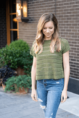 Crochet Box Top Pattern by Woods And Wool Shop