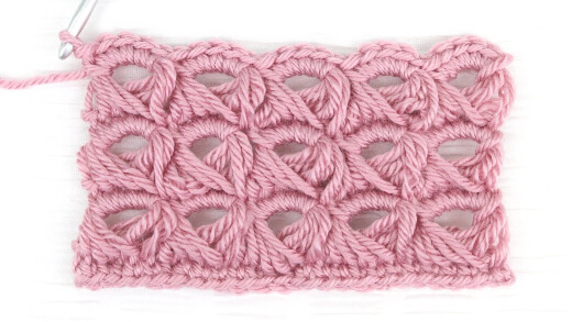 crochet broomstick lace stitch tutorial
