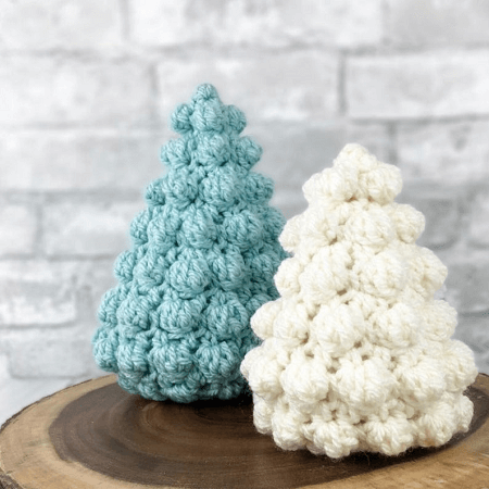 Crochet Christmas Tree Pattern by Made With A Twist