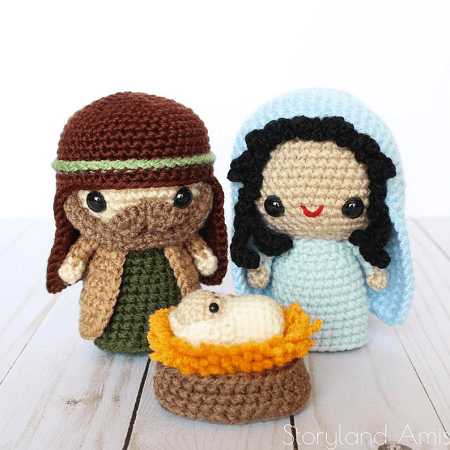 Amigurumi Nativity Set Pattern by Storyland Amis