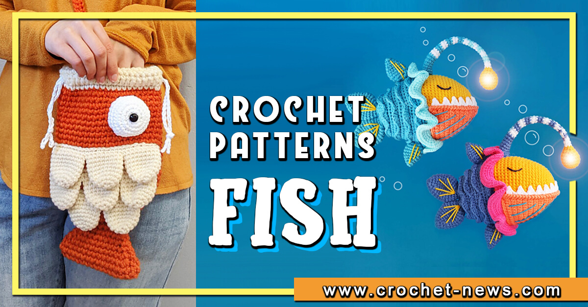 25 Crochet Fish Patterns