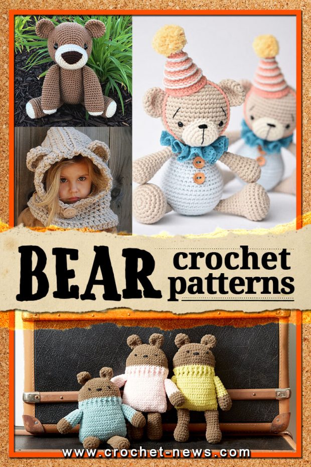 Fuzzy Bear Belt Bag: Crochet pattern