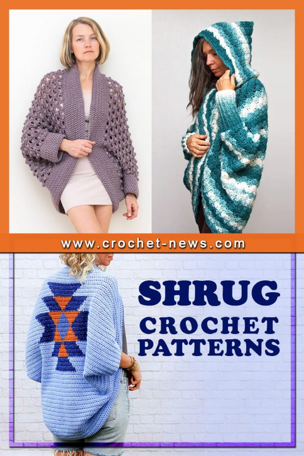 CROCHET SHRUG PATTERNS