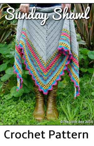 Sunday Shawl Crochet Pattern