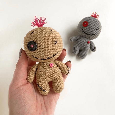 Amigurumi Voodoo Doll Pattern by Crochet Gift By Mary